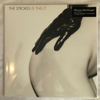 The Strokes: Is This It? Vinyl Lp Record Indie Rock 180g,  Uncensored