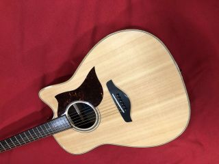 Yamaha AC1R Rosewood Acoustic Electric Guitar Vintage Natural 2