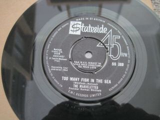 The Marvelettes Too Many Fish In The Sea 1964 Stateside Vg,