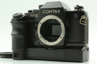" Exc,  5 Vintag " Contax Rts Ii Quartz 35mm Slr Body Film Camera Motor Drive Japan