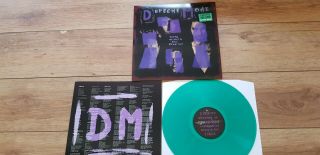 Depeche Mode - Songs Of Faith And Devotion - Rare Green Vinyl Lp,  Inner Nr