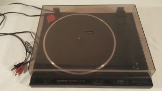 Vintage Black Pioneer Pl - 600 Fully Automatic Belt Drive Turntable