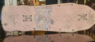 Vintage Vision John Grigley Street Skateboard Deck Independent Chucks 2