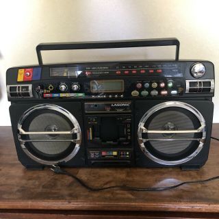 Vintage Lasonic I931 Boom Box Ghetto Blaster Collectible Am/fm Radio