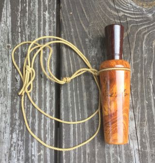 Vintage Jack Wilson Duck Call,  Signed & Dated 1979