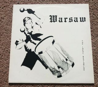 Rare Joy Division Warsaw The Ideal Beginning 12 " Anonymous Records 1981