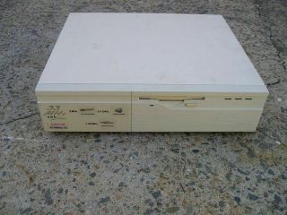 Vintage Amstrad 486 33mhz Pc Computer Compact Size