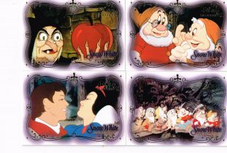 2003 Disney Treasures Snow White & The Seven Dwarfs Complete Set Sw1 To 10 B - 2