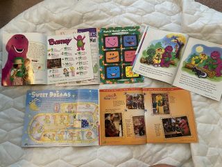Vintage Barney Magazines Set Of 4 1995 And 1996 & Barney Family Issue 1995 EUC 3