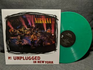 Nirvana - Mtv Unplugged In York (180g Ltd.  Green Lp),  2004 Simply Vinyl /uk