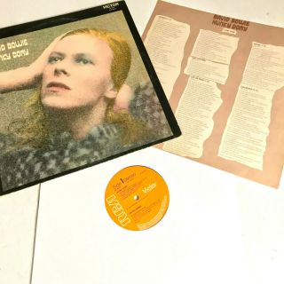 David Bowie - Hunky Dory 1971 Vinyl Lp Album (changes,  Life On Mars?)