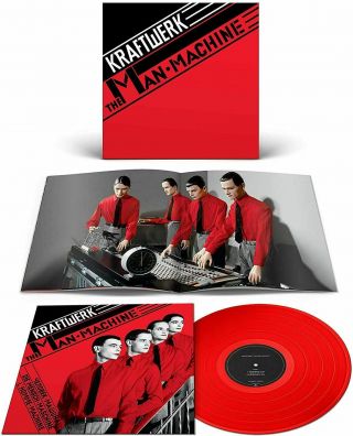 Kraftwerk - The Man Machine - Limited Edition 180gram Red Vinyl Lp