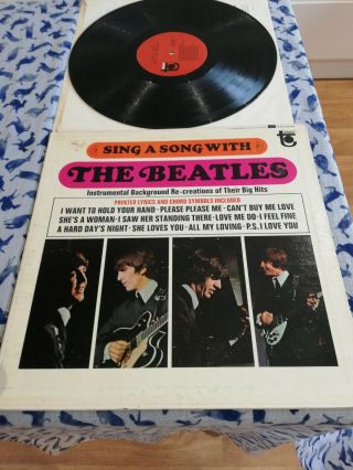 The Beatles Sing A Song With The Beatles Kao - 5000 Vg/vg Lennon Mccartney