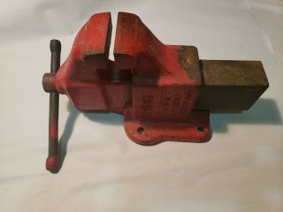 Vintage Bench Vise Hollands Erie Pa U.  S.  A.  12 1/2 H Clamp Woodworking