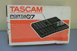 Vintage Tascam Porta 07 Ministudio Cassette Teac Box - Audio