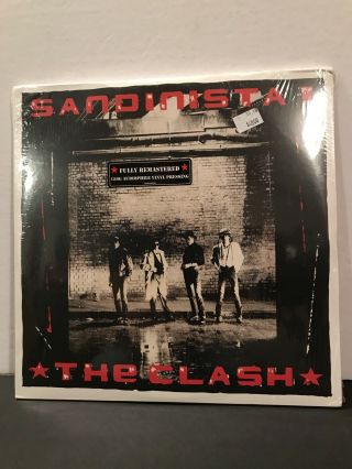 The Clash - Sandinista Triple Album In Shrink Wrap