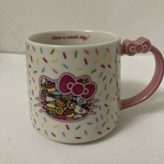 Hello Kitty Cafe Exclusive Sprinkles Bow Mug