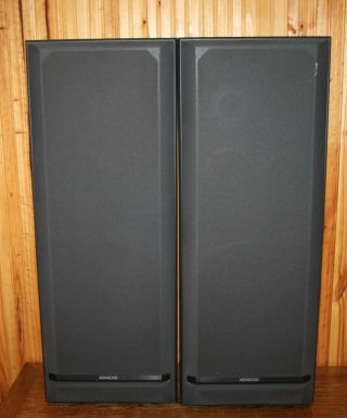Kenwood Jl - 996 Floorstanding Speakers (vintage) In Perfect