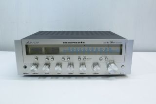 Vintage Silver Face Marantz 1550 Am - Fm Stereo Receiver
