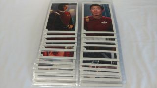 1982 Fttc Star Trek Ii Wrath Of Kahn Complete 30 Card Set
