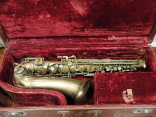 Vintage Buescher Big B Alto Saxophone Body Only