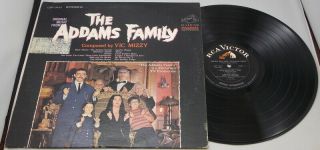 Music From The Addams Family 1965 Rca Stereo Dynagroove Lsp3421 Ghastly