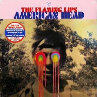 Flaming Lips,  American Head,  Ltd Ed 2xlp,  Pink,  Blue,  Colored Vinyl,