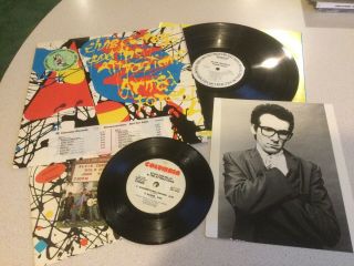 Elvis Costello - Armed Forces - U.  S.  Promo Lp With E.  P.  And Photo From 1978