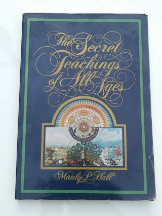 The Secret Teachings Of All Ages Manly P Hall Vintage Metaphysical Research