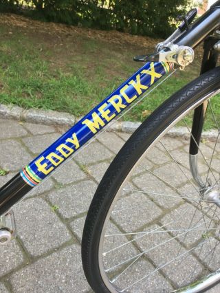 Eddie Merckx black mens road touring bicycle vintage 10 speed racing bike 2
