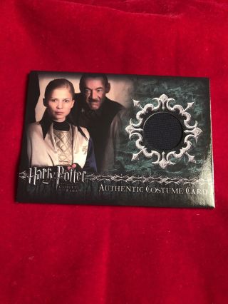 Harry Potter And The Goblet Of Fire Card “fleur Delacour Authentic Costume Card