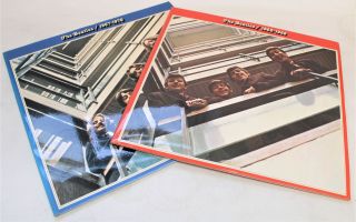 2 X The Beatles Vinyl Lps 