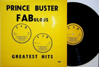 Prince Buster - Fabulous Greatest Hits Lp Uk Ex,  Vinyl Fab Ms1 The Best Of/reggae