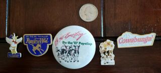 5 Washington State Fair Pins And Pinback Do The Puyallup 1985 1986 1987 1990