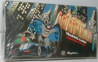 Skybox The Adventures Of Batman & Robin Trading Cards Box 36 Packs 1995