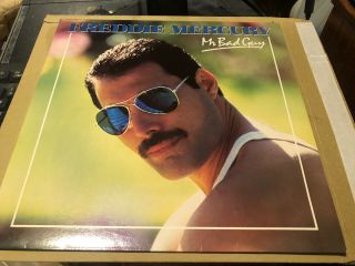 Queen Freddie Mercury Mr Bad Guy 1985 1st Press Lp,  Inner Rare
