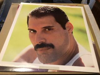 Queen Freddie Mercury Mr Bad Guy 1985 1st Press Lp,  Inner Rare 3