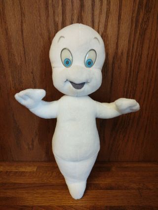 Vintage 1994 15 " Casper Talking Ghost With Nite Glow Eyes Plush Toy