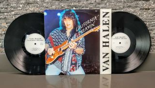 Eddie Van Halen California Dreamin Unofficial Live Bootleg Vinyl David Lee Roth