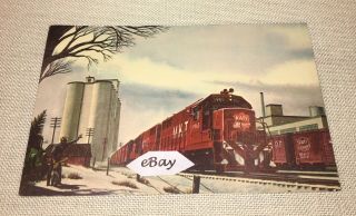 Vintage Katy Mkt Missouri Kansas Texas Railroad Co Texas Special Postcard