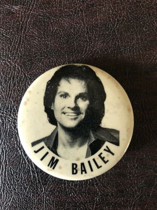 2.  125” Pin Back Lapel Button Famous Drag Queen Female Impersonator Jim Bailey