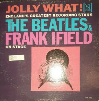 The Beatles And Frank Ifield On Stage Lp Vjlp 1085