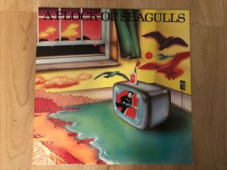 A Flock Of Seagulls - S/t 1982 Jive ‎va 33003 Jacket/vinyl Nm - I Ran