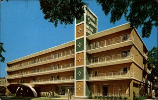 Admiral Semmes Hotel Mobile Alabama 1950 - 60s Vintage Postcard