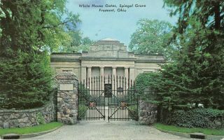 White House Gates,  Spiegel Grove Rutherford B.  Hayes Library,  Fremont,  Vintage