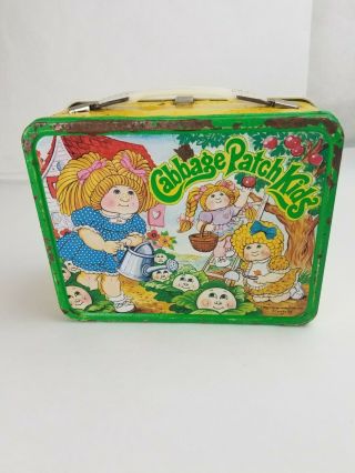 Vintage 1983 " Cabbage Patch Kids " Lunch Box