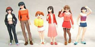 Azumanga Daioh 2 Mini Figure All 6 Types Complete Set 2002 Bandai