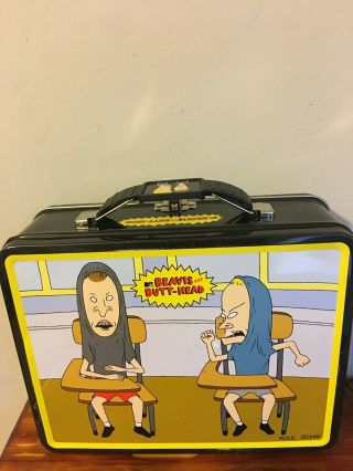 Mtv Beavis And Butt - Head Metal Lunch Box