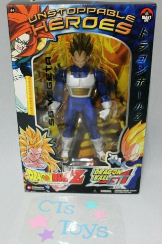 Dragon Ball Z Unstoppable Heroes Ss Vegeta Action Figure
