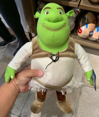Universal Studios Exclusive Dreamworks Shrek Ogre Plush Doll With Tag
